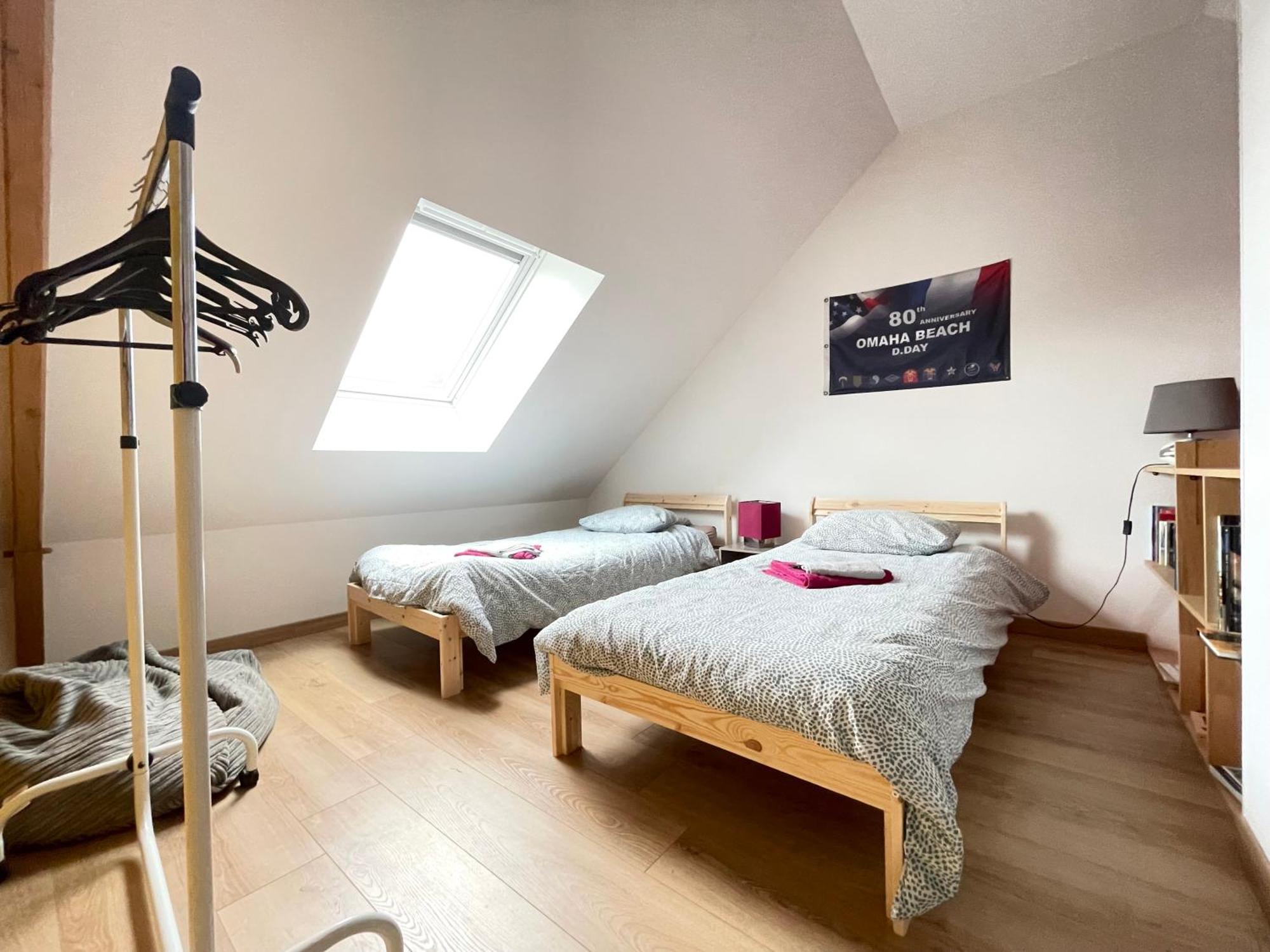 Sweet Omaha Belle Maison Recente Lumineuse Et Cosy Bien Equipee Jardin Clos 15 Mn A Pied Plage Omaha Beach Et Proche De Bayeux & Port En Bessin 滨海圣洛朗 外观 照片