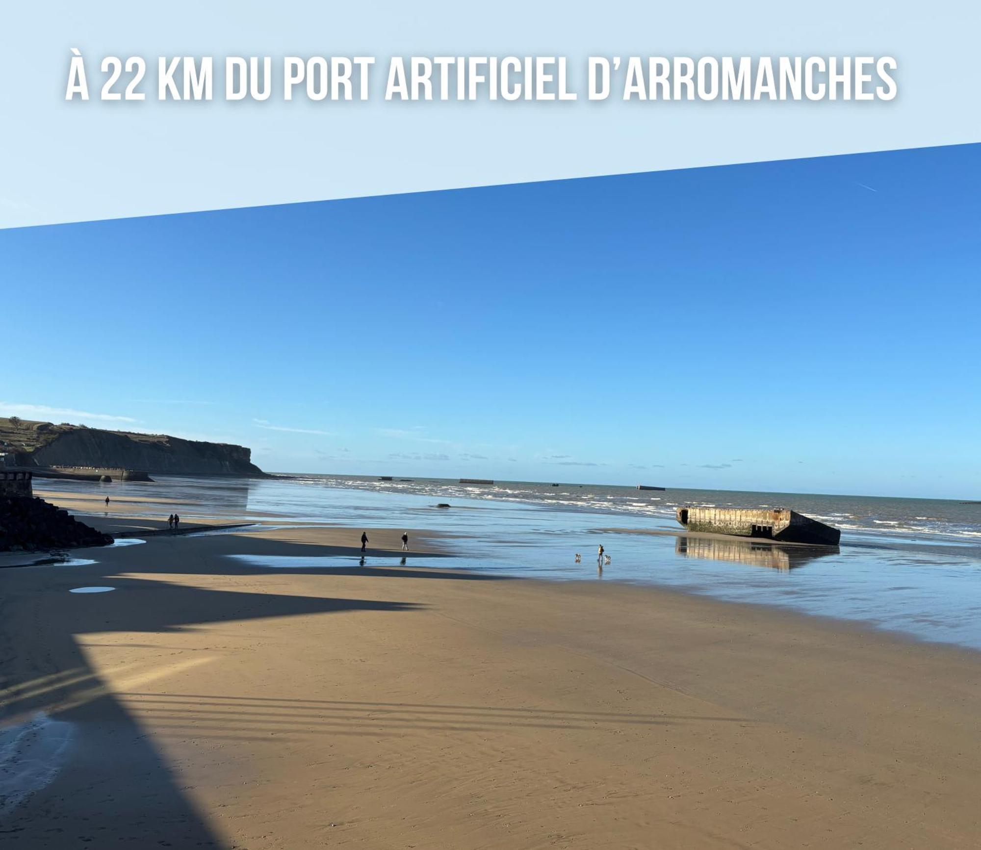 Sweet Omaha Belle Maison Recente Lumineuse Et Cosy Bien Equipee Jardin Clos 15 Mn A Pied Plage Omaha Beach Et Proche De Bayeux & Port En Bessin 滨海圣洛朗 外观 照片